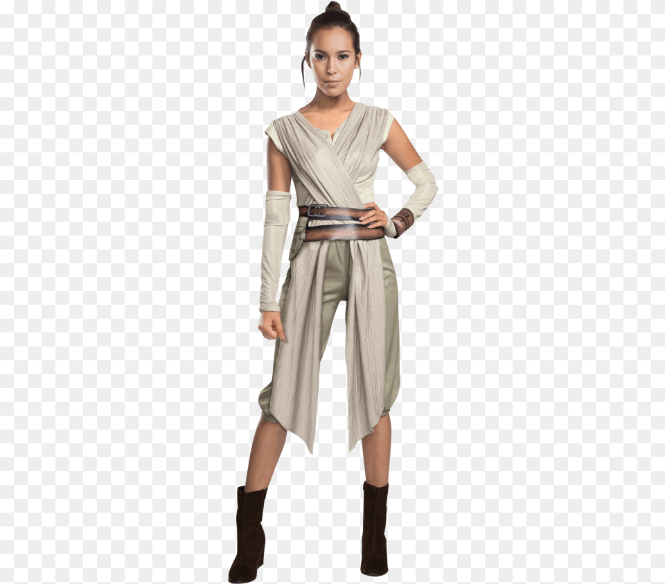 Force Awakens Deluxe Adult Rey Costume, Clothing, Dress, Fashion, Sleeve Png