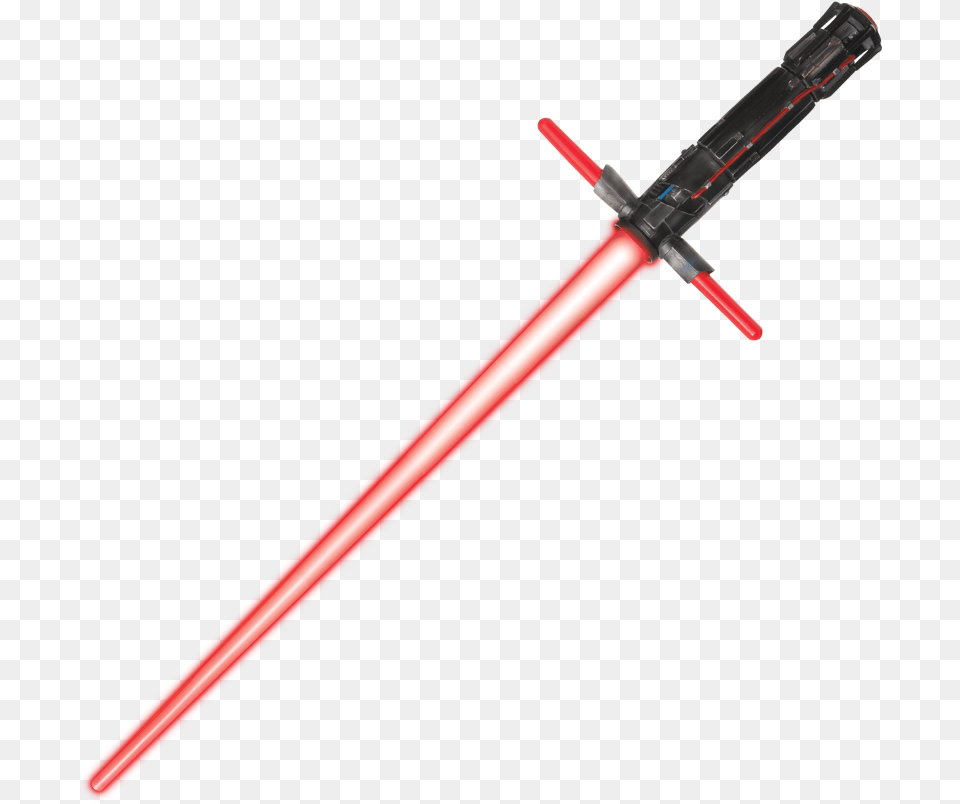 Force Awakens Ren Crossguard Kylo Ren Lightsaber, Sword, Weapon, Blade, Dagger Free Png