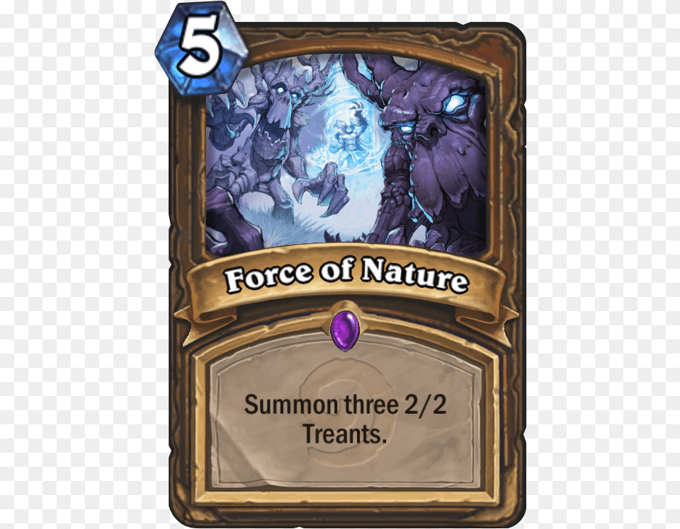 Force Of Nature Hearthstone, Book, Publication Free Png Download