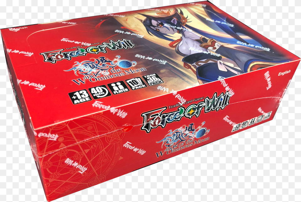 Force Of Will R4 Booster Display Winds Of The Ominous Carton, First Aid Png