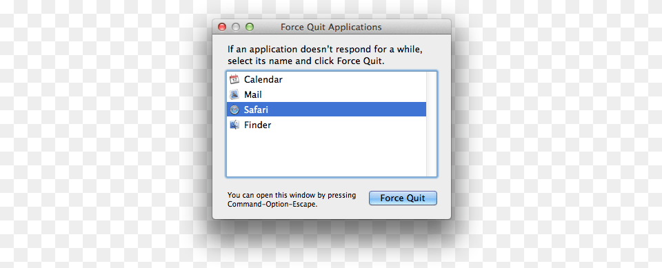 Force Quit Safari Force Quit Mac, Text, File Png Image