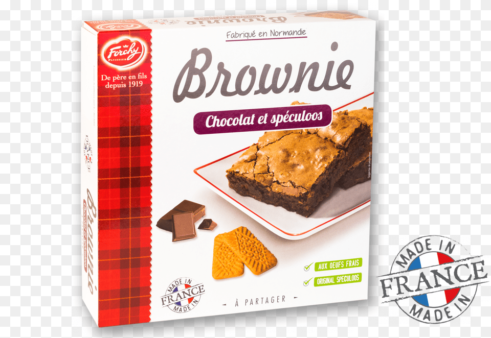 Forchy Brownie Speculous Brownie, Chocolate, Dessert, Food, Sweets Free Transparent Png