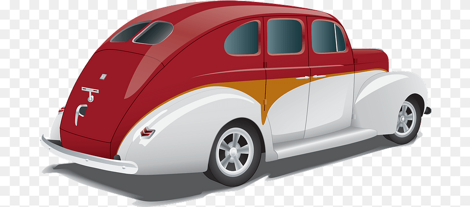 Ford 4 Door Sedan Clipart Download Creazilla Antique Car, Transportation, Vehicle, Van, Caravan Free Transparent Png