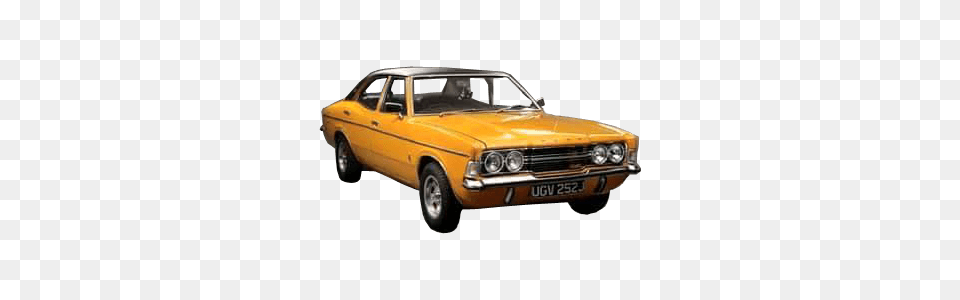 Ford Cortina Vintage, Car, Coupe, Sports Car, Transportation Png