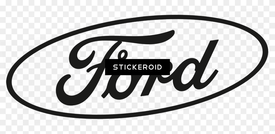 Ford Edge Side Folding Up See Through Ford, Oval, Text Free Png