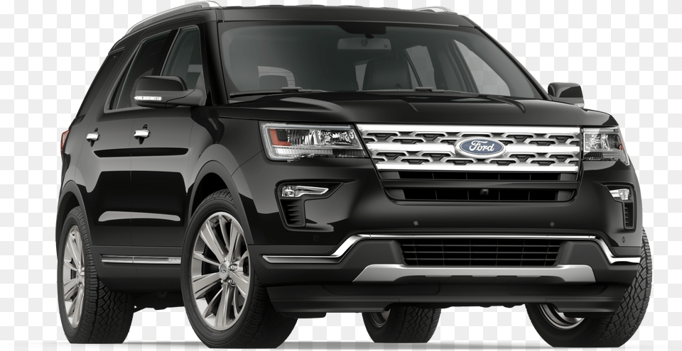 Ford Explorer 2019 Black, Suv, Car, Vehicle, Transportation Png Image