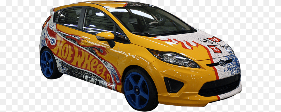 Ford Fiesta Car Wrap, Alloy Wheel, Vehicle, Transportation, Tire Png