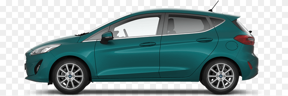 Ford Fiesta Titanium New Fiesta Black St Line, Car, Sedan, Transportation, Vehicle Png Image