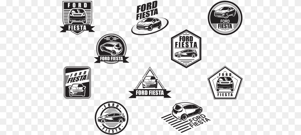 Ford Fiesta Vector Labels Ford Fiesta Vector, Badge, Logo, Sticker, Symbol Free Png Download