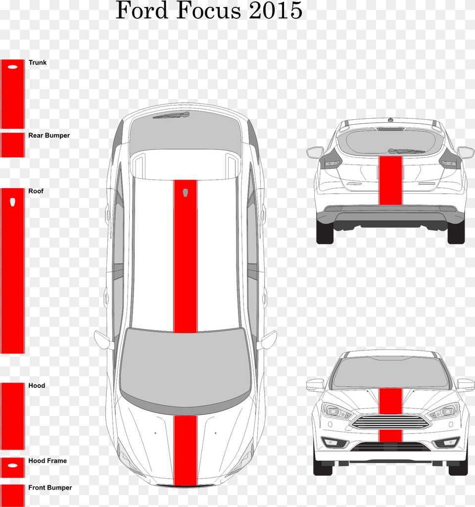 Ford Focus 2015 10quot Rally Racing Stripe With Pin Stripes Audi, Car, Transportation, Vehicle, Bag Png