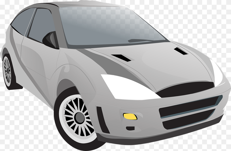 Ford Focus Clip Art, Car, Vehicle, Transportation, Sedan Free Png
