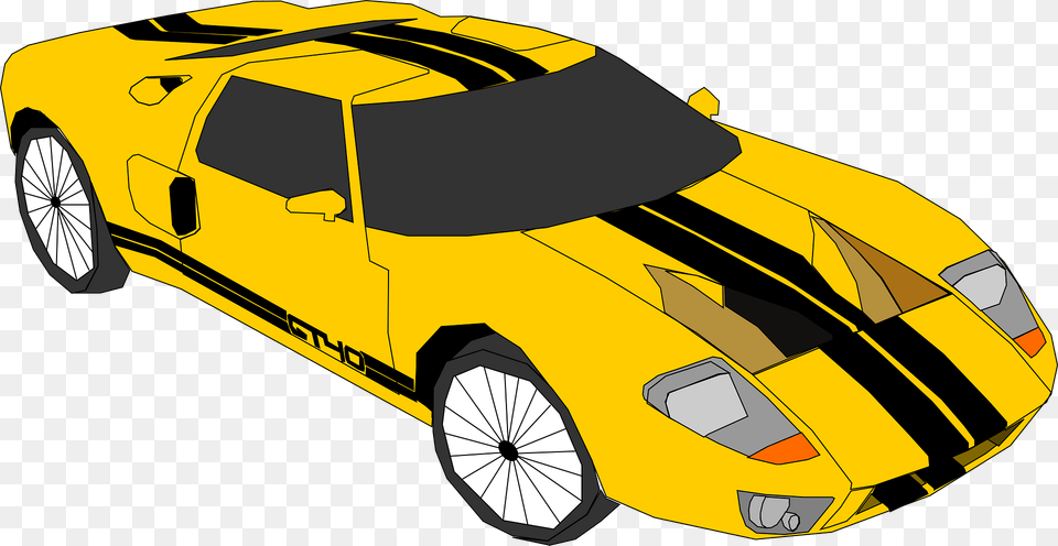 Ford Gt40 Clipart, Alloy Wheel, Vehicle, Transportation, Tire Free Png Download