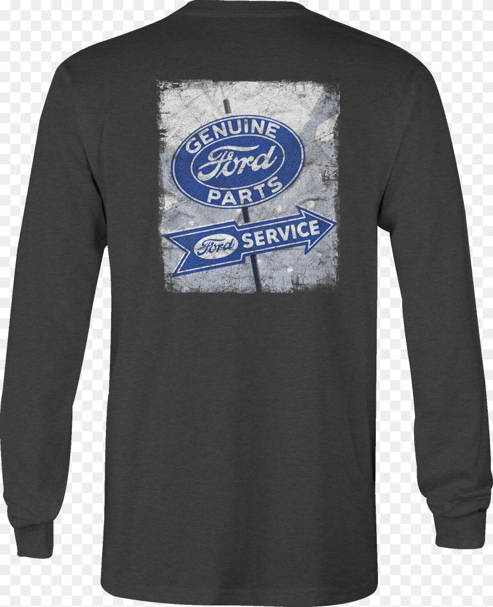 Ford Long Sleeve Tshirt Vintage Sign Shirt For Men T Shirt, Clothing, Long Sleeve, T-shirt, Coat Png