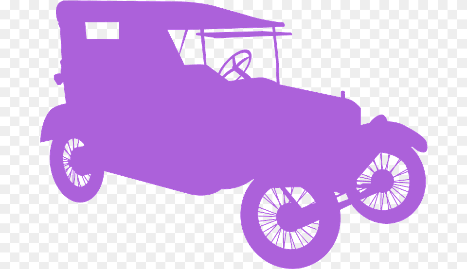 Ford Model T Car Silhouette Vector Silhouettes Model T Ford Silhouette, Antique Car, Model T, Transportation, Vehicle Free Png Download