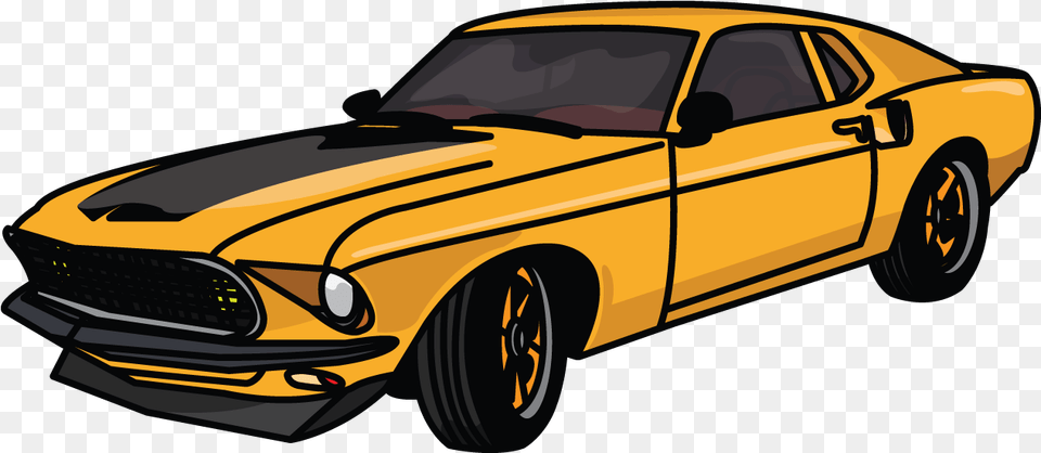 Ford Mustang Anvil Drawing Cars Mustang, Car, Vehicle, Coupe, Transportation Png Image