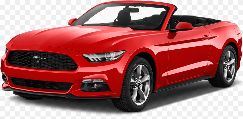 Ford Mustang Gt Convertible Red, Car, Transportation, Vehicle, Coupe Png