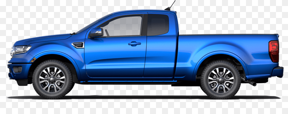 Ford Ranger Ranger Cab 2019 Side View, Pickup Truck, Transportation, Truck, Vehicle Free Png Download