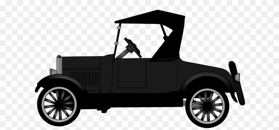 Ford T Profile, Antique Car, Car, Model T, Transportation Free Transparent Png