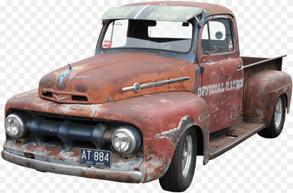 Ford V8 Automotive Old Timer Truck, Pickup Truck, Transportation, Vehicle, Machine Free Png