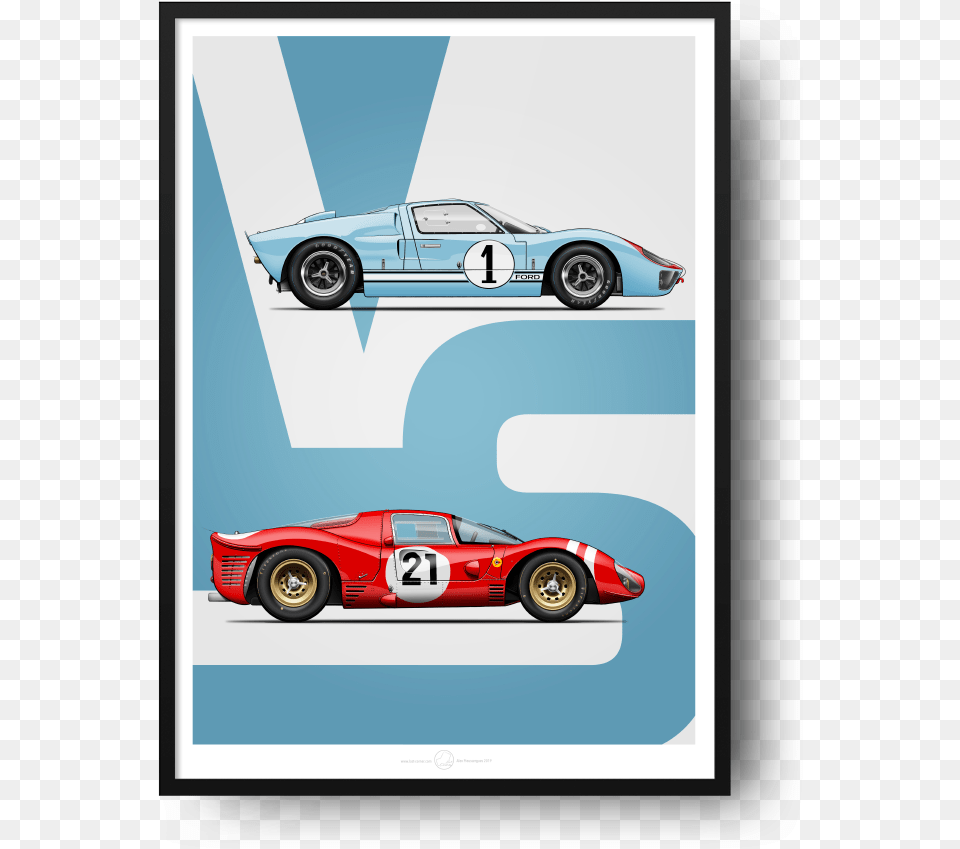 Ford Vs Ferrari 5070 13 Poster Le Mans, Advertisement, Vehicle, Transportation, Tire Free Png Download