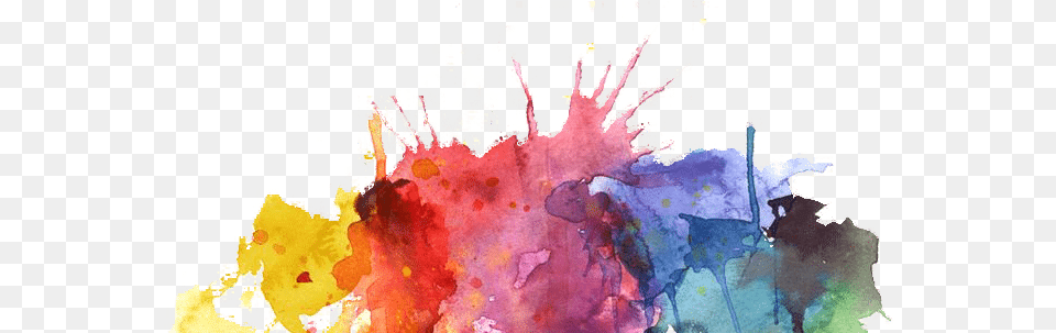 Forefront Digital Paint Splatter Tumblr, Art, Modern Art, Painting, Graphics Free Png Download