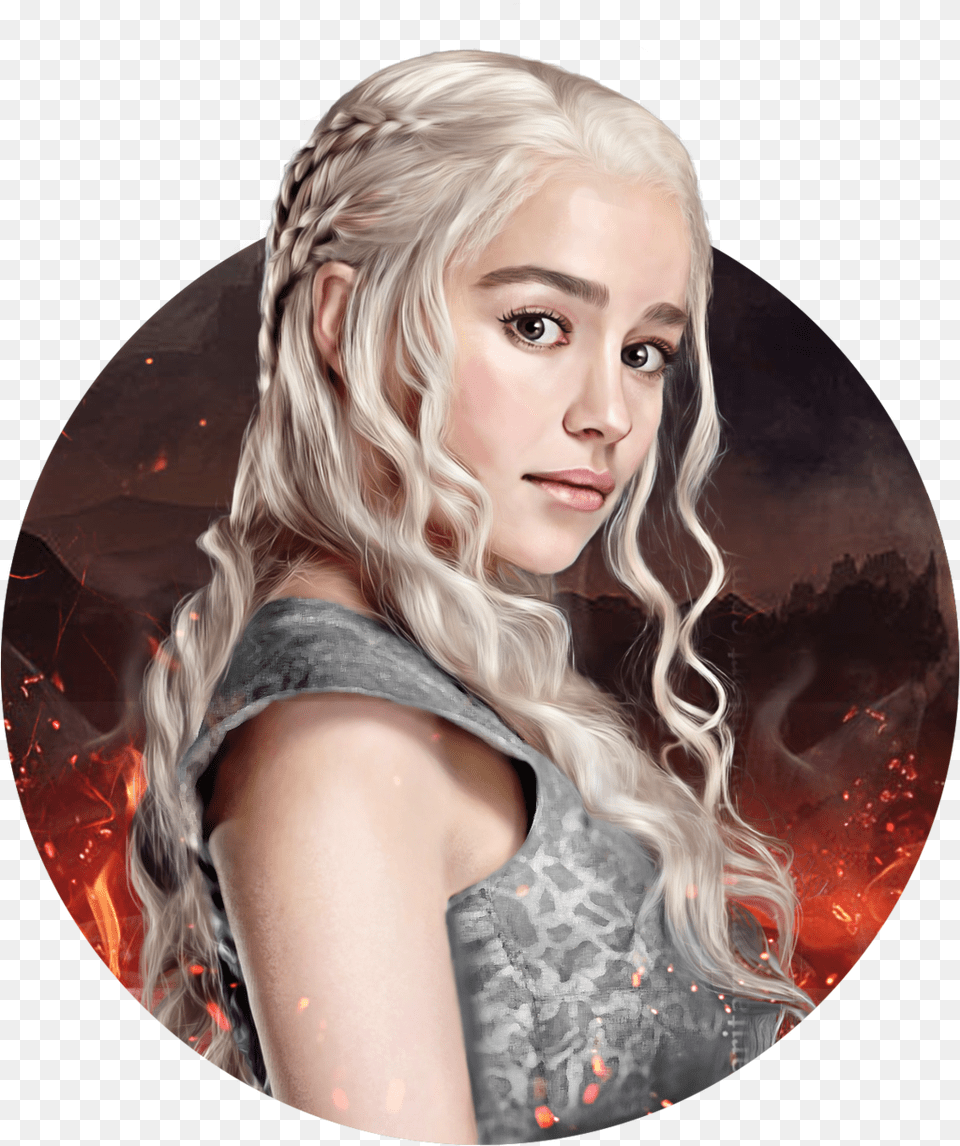 Forehead Game Daenerys Hq Image Daenerys Game Of Thrones Art, Adult, Photography, Person, Woman Png