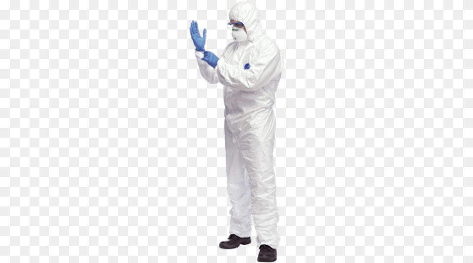 Forensic White Crime Scene Examiner Suit Csi Scene Of Crime Investigator Fancy Dress Costume, Clothing, Coat, Lab Coat, Glove Png