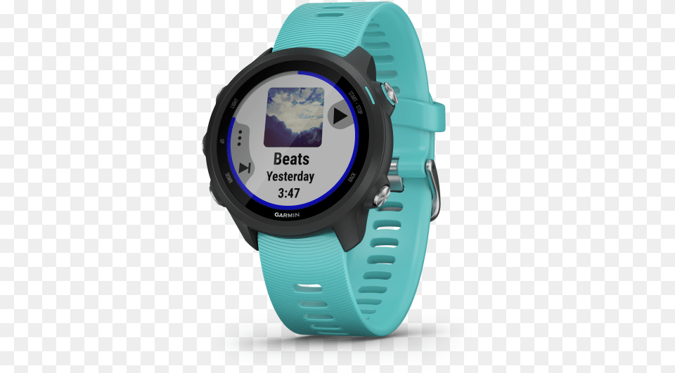 Forerunner 245 Music Aqua, Wristwatch, Arm, Body Part, Person Png