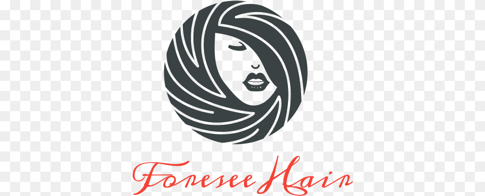 Foresee Hair Bundle Hair Logo, Book, Publication, Clothing, Turban Free Png