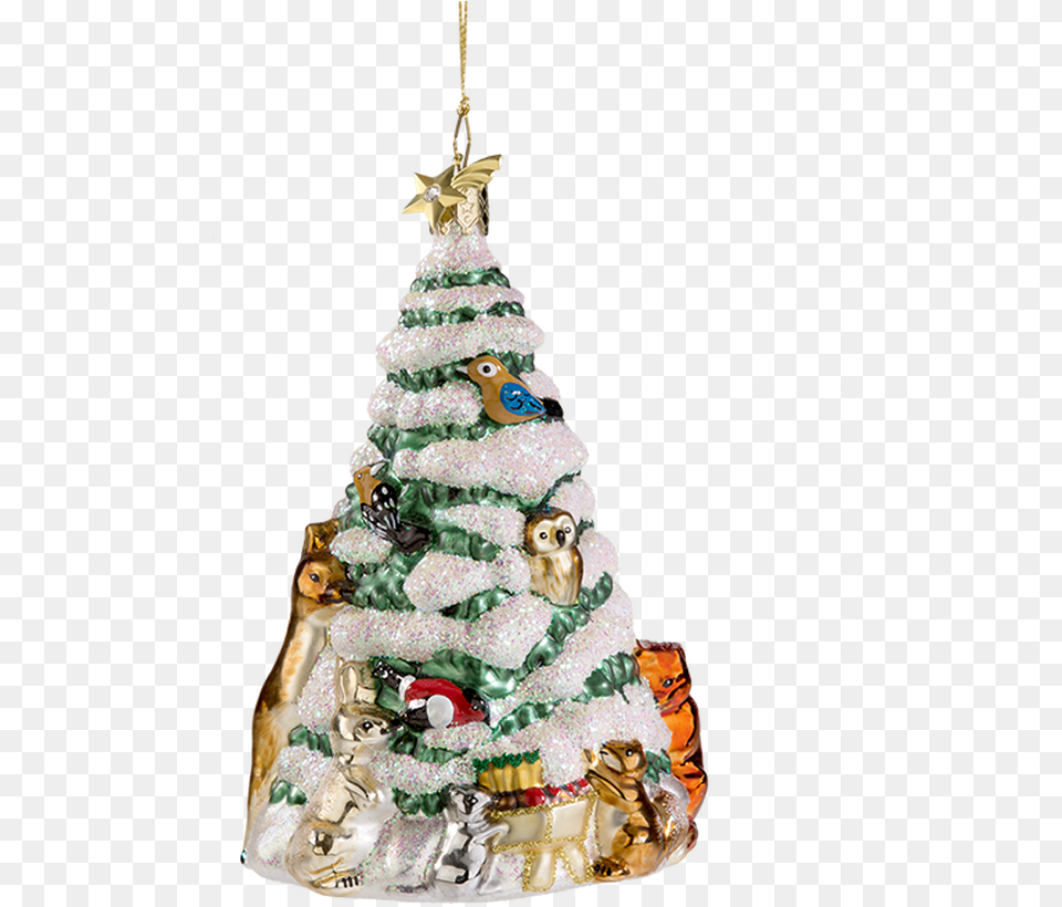Forest Animals, Christmas, Christmas Decorations, Festival, Christmas Tree Free Png Download