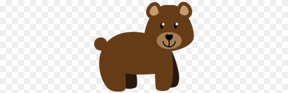 Forest Animals Clipart With Transparent Bear Woodland Animal Clipart, Baby, Person, Brown Bear, Mammal Png