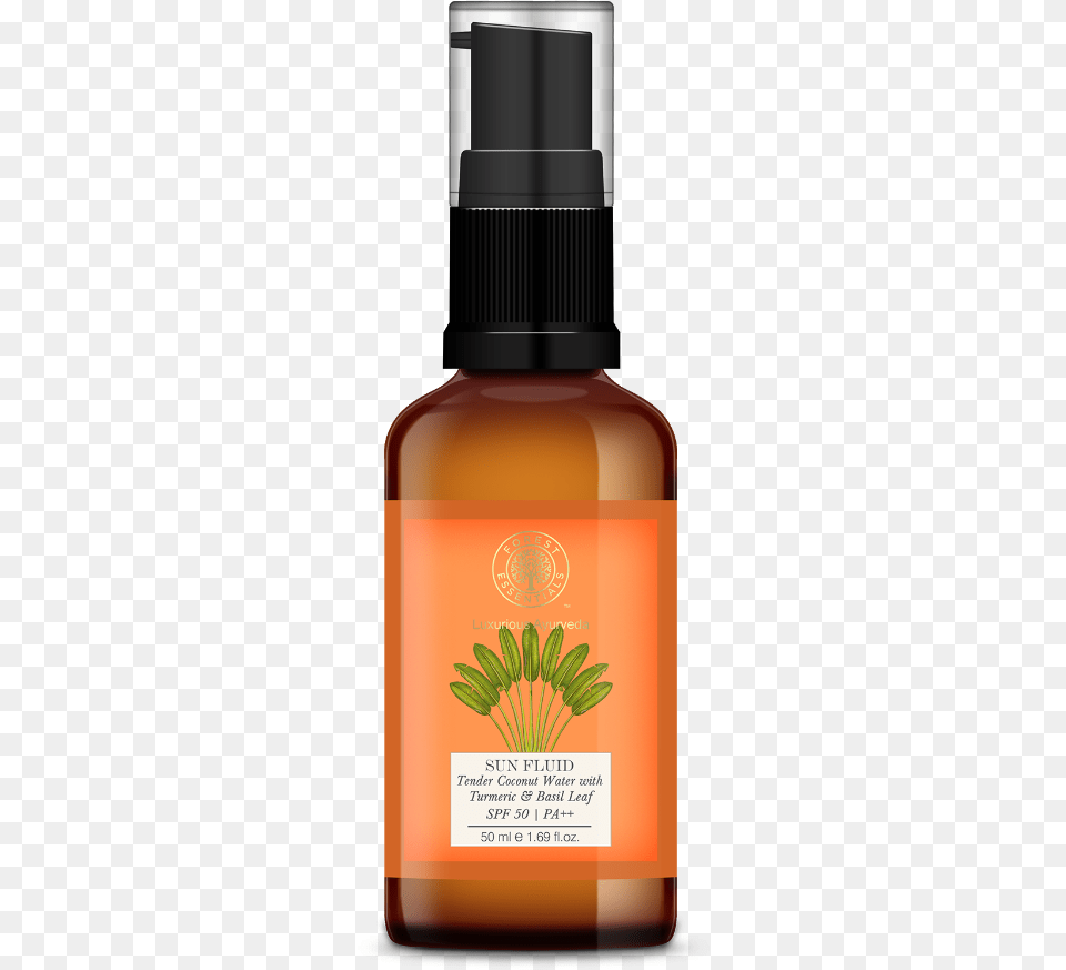 Forest Essentials Sun Fluid Tender Coconut Water, Bottle, Lotion, Herbal, Herbs Free Transparent Png