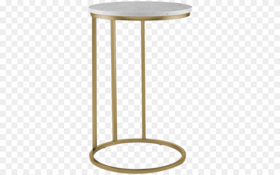 Forest Gate 16 Connie Modern Round Side Table In White Faux Marblegold White And Gold Round End Table, Coffee Table, Furniture, Hot Tub, Tub Png Image