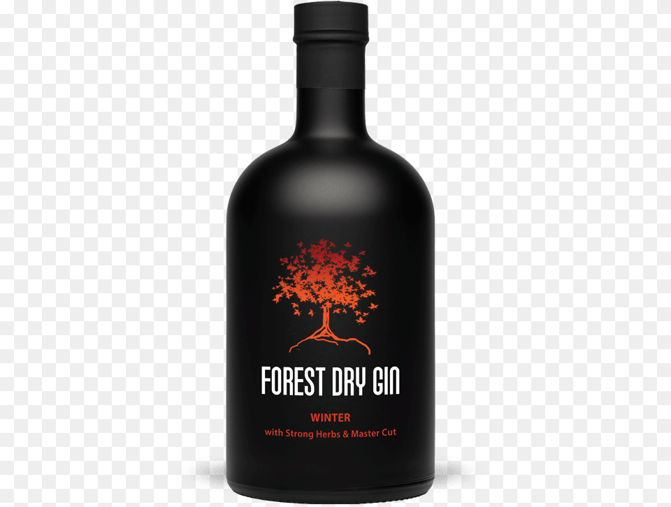 Forest Gin Winter Forest Dry Gin Winter, Alcohol, Beverage, Liquor, Bottle Free Png