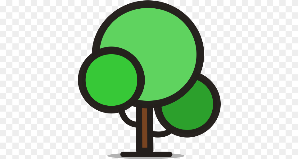 Forest Green Plant Round Tree Round Tree Cartoon, Light, Traffic Light Free Transparent Png