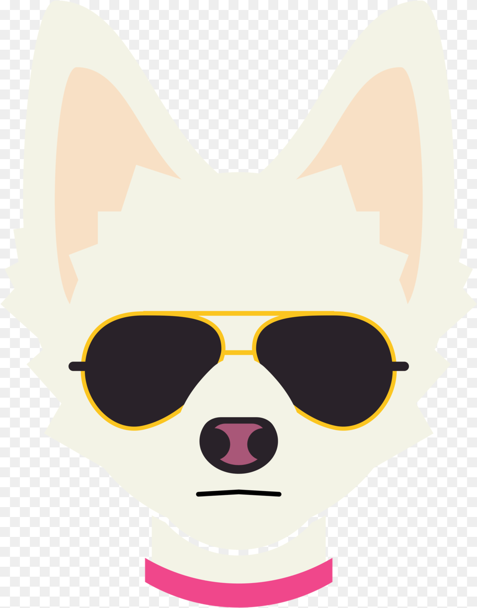 Forever Alone Face Dog With Glasses Transparent, Accessories, Sunglasses, Animal, Fish Png Image