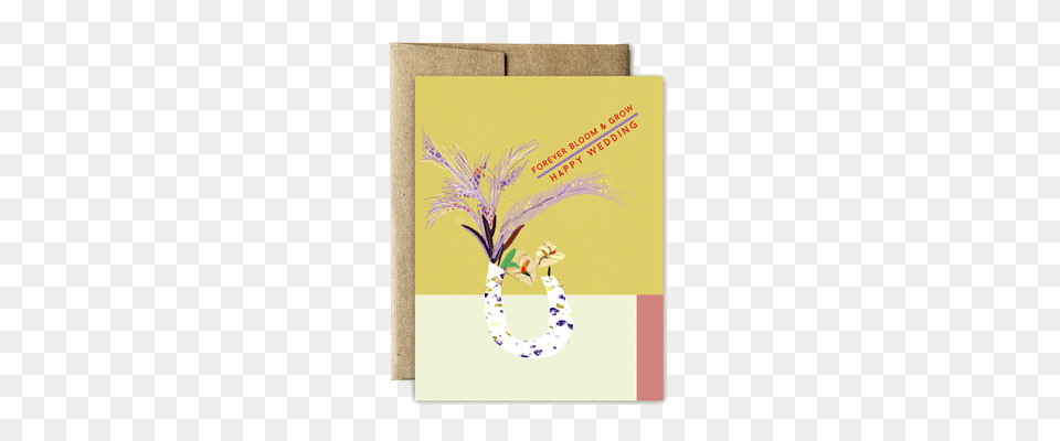 Forever Bloom Wedding Greeting Card, Envelope, Greeting Card, Mail, Plant Png