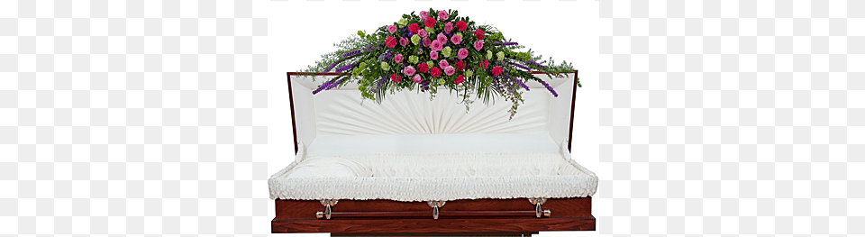 Forever Cherished Full Casket Spray Full Pittsburgh, Flower, Plant, Rose, Flower Arrangement Free Transparent Png