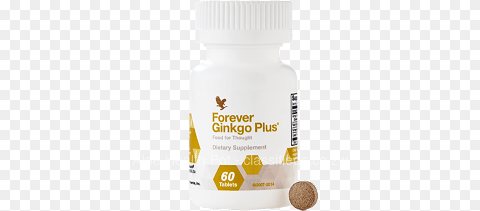 Forever Ginkgo Plus, Herbal, Herbs, Plant, Bottle Free Png Download