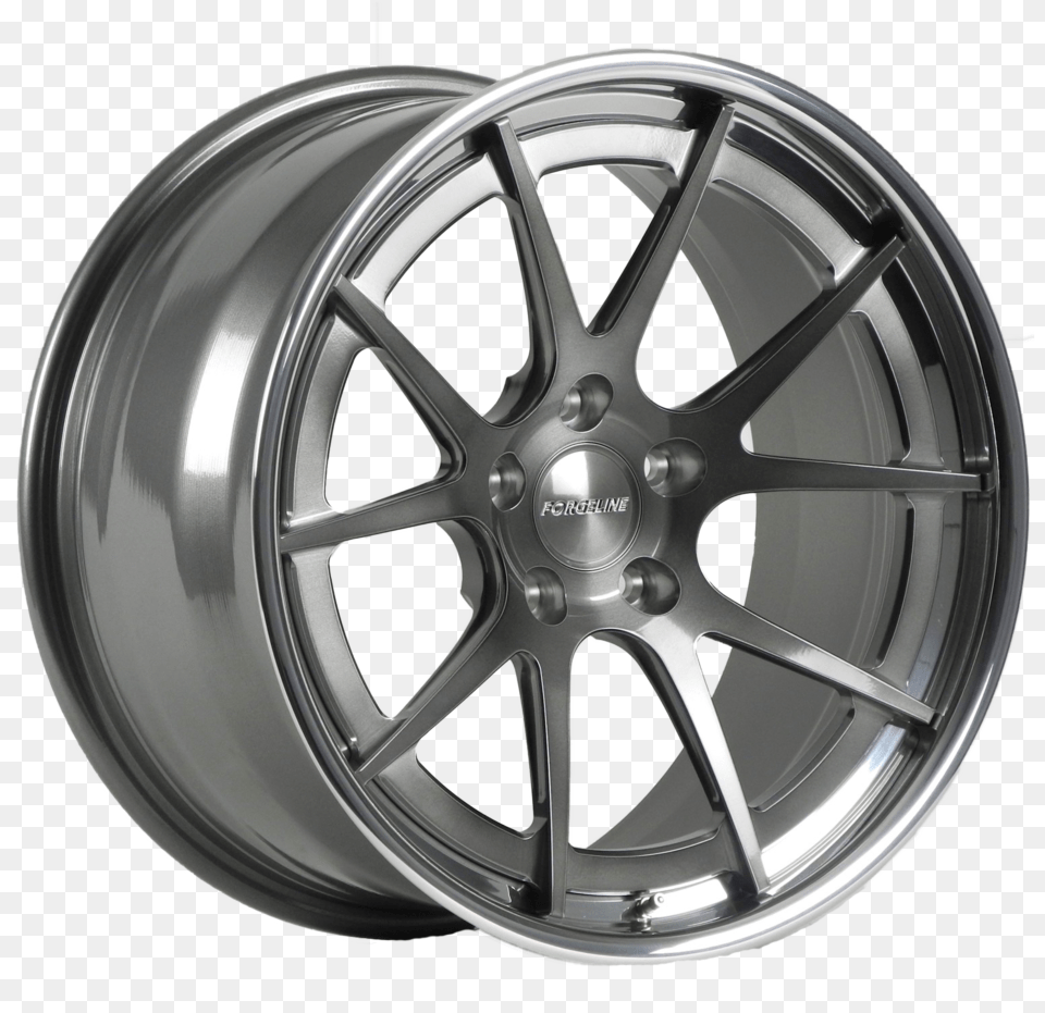 Forgeline Ga3c Sl With Smoke Center And Polished Bronze, Alloy Wheel, Car, Car Wheel, Machine Free Png Download