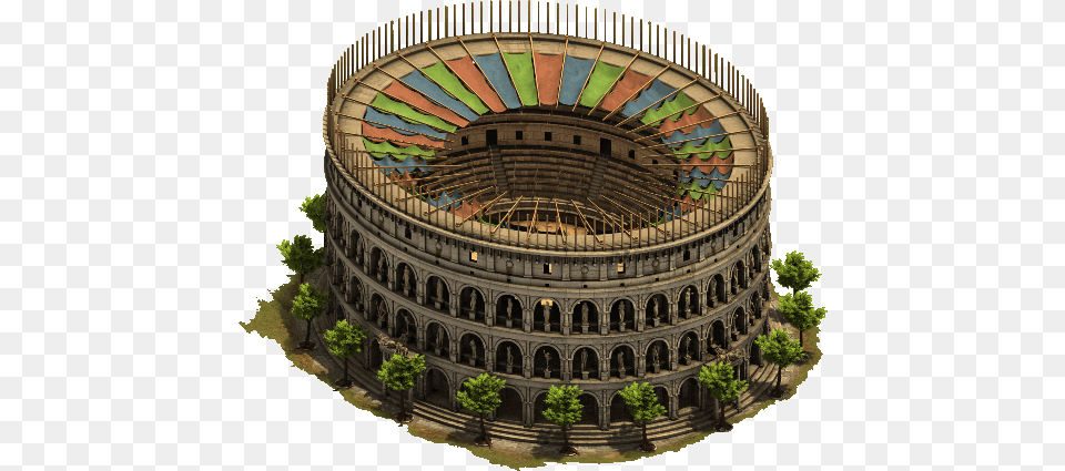 Forges Of Empire Colosseum, Amphitheatre, Architecture, Arena, Building Png