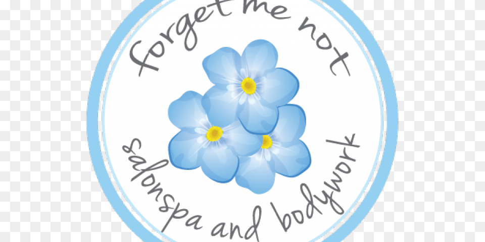 Forget Me Not Clipart Flower Head, Anemone, Plant, Petal, Text Png Image