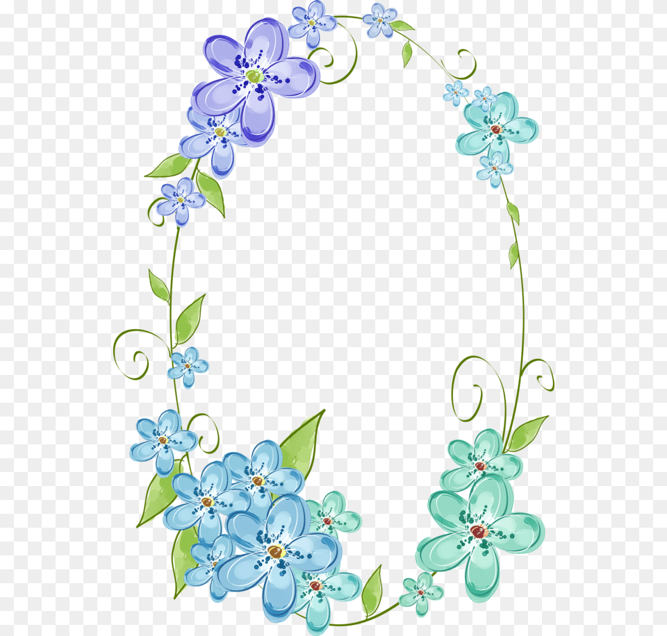 Forget Me Not High Quality Image, Art, Floral Design, Graphics, Pattern Free Png Download