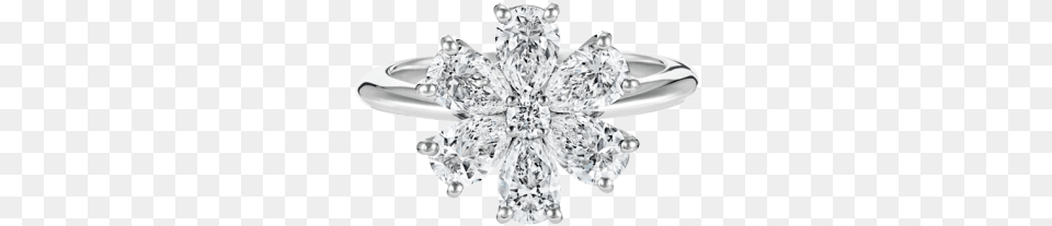 Forget Menot Diamond Ring Harry Winston Harry Winston Diamond Flower Ring, Accessories, Gemstone, Jewelry, Chandelier Free Transparent Png