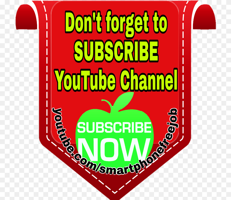 Forget To Subscribe Youtube Youtubechannel Clip Art, Logo, Food, Ketchup, Fruit Png