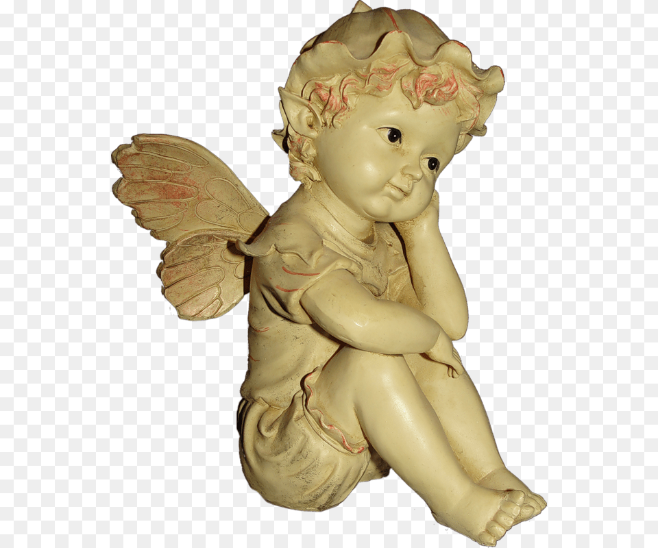 Forgetmenot Angels Statues, Baby, Person, Face, Head Free Png