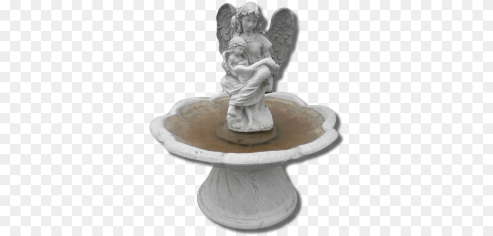 Forgetmenot Fountains With Angels Figurine, Architecture, Fountain, Water, Baby Free Transparent Png