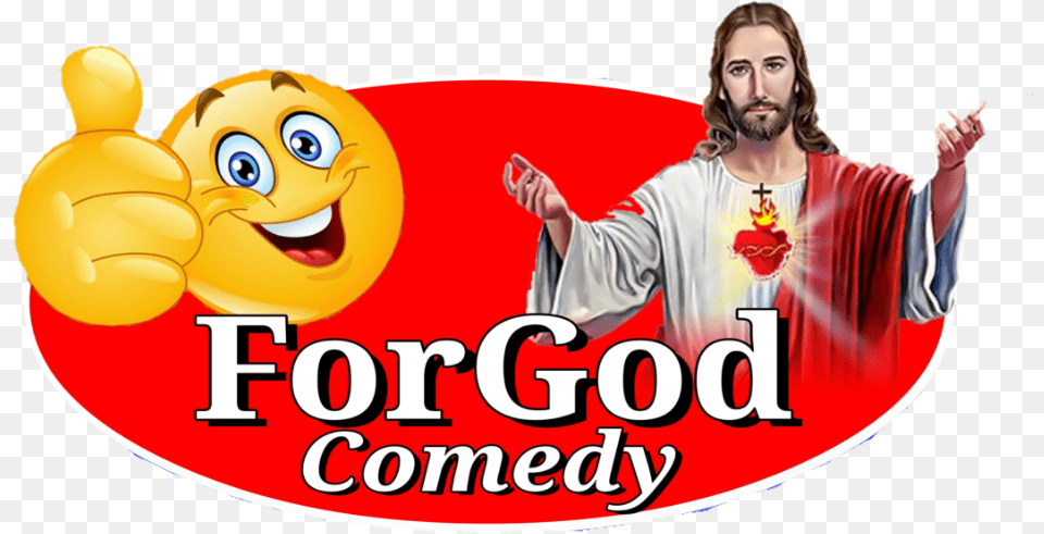Forgod Comedy Logo Image, Adult, Female, Person, Woman Free Png