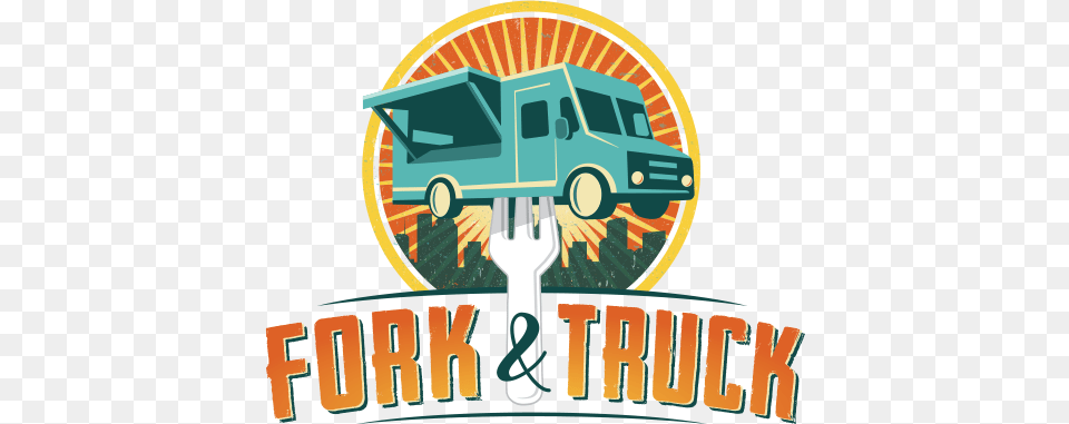 Fork Amp Truck A Houston Food Truck Serving Up Tasty Best Food Truck Logo, Car, Transportation, Vehicle, Machine Free Png Download