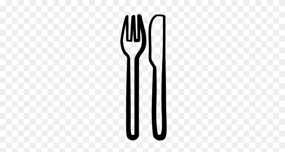 Fork And Knife Clipart Gallery Images, Cutlery, Silhouette, Clothing, Pants Png Image